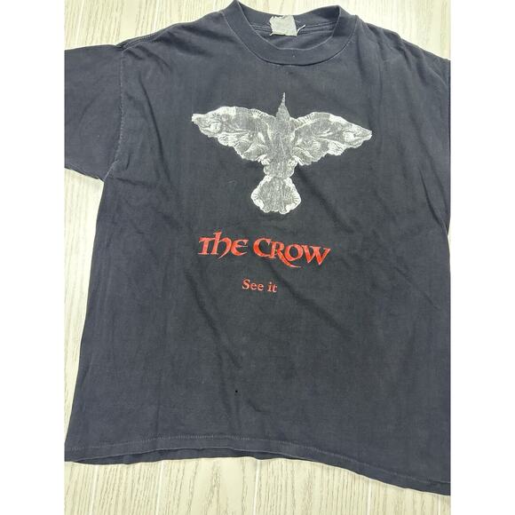 Vintage 90s The Crow Movie Promo Shirt - Picture 2 of 7